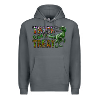Rock Trick RAWR Treat Premium Hoodie - CowhideDigitalArt