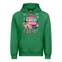 Emerald Bunny Happy Easter truck Easter Day Urban Hoodie - Neo Western