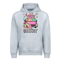 Heather Grey Bunny Happy Easter truck Easter Day Urban Hoodie - Neo Western