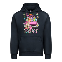 Navy Bunny Happy Easter truck Easter Day Urban Hoodie - Neo Western