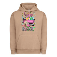 Pigment Burro Bunny Happy Easter truck Easter Day Urban Hoodie - Neo Western