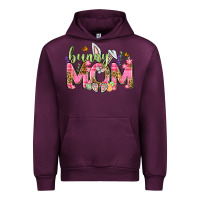 Mauve Wine Bunny Mom Easter Day Urban Hoodie - Neo Western