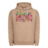 Pigment Burro Bunny Mom Easter Day Urban Hoodie - Neo Western