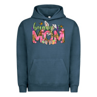 Pigment Midnight Navy Bunny Mom Easter Day Urban Hoodie - Neo Western
