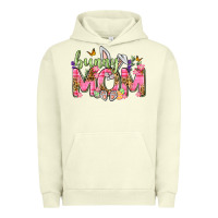 Pigment Pistachio Bunny Mom Easter Day Urban Hoodie - Neo Western