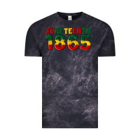 Cloud Black juneteenth 1865 Vintage Tee - Artiststas
