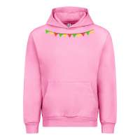 Fuchsia Pink mexican flags Urban Hoodie - FaDigitalArtStudio