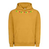 Pigment Peanut Butter mexican flags Urban Hoodie - FaDigitalArtStudio