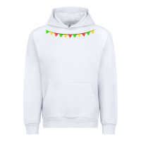 White mexican flags Urban Hoodie - FaDigitalArtStudio