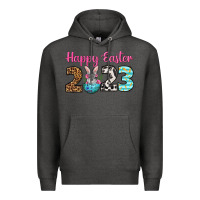 Charcoal Heather Happy Easter 2023 Easter Day Premium Hoodie - Neo Western