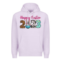 Lilac Happy Easter 2023 Easter Day Premium Hoodie - Neo Western