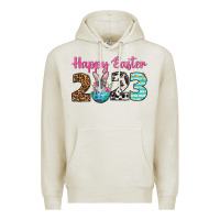 Oatmeal Heather Happy Easter 2023 Easter Day Premium Hoodie - Neo Western
