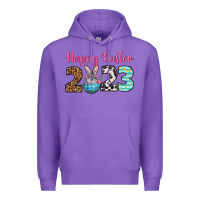 Purple Happy Easter 2023 Easter Day Premium Hoodie - Neo Western