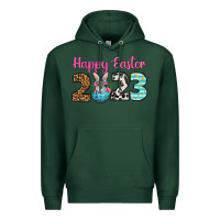 Sports Green Happy Easter 2023 Easter Day Premium Hoodie - Neo Western