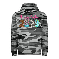Slate Camo Happy Easter 2023 Easter Day Premium Hoodie - Neo Western