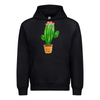 Black mexican cactus Urban Hoodie - FaDigitalArtStudio