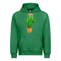 Emerald mexican cactus Urban Hoodie - FaDigitalArtStudio