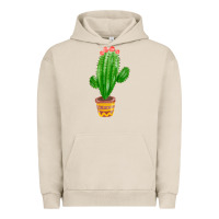 Pigment French Oak mexican cactus Urban Hoodie - FaDigitalArtStudio