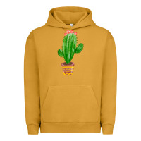Pigment Peanut Butter mexican cactus Urban Hoodie - FaDigitalArtStudio