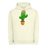 Pigment Pistachio mexican cactus Urban Hoodie - FaDigitalArtStudio