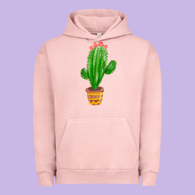Mexican Cactus Urban Hoodie Designed By Fadigitalartstudio