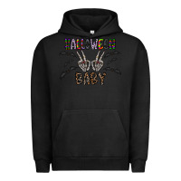 Pigment Black halloween baby Urban Hoodie - CowhideDigitalArt