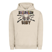Pigment French Oak halloween baby Urban Hoodie - CowhideDigitalArt