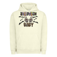 Pigment Pistachio halloween baby Urban Hoodie - CowhideDigitalArt