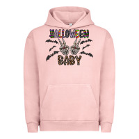 Pigment Salmon halloween baby Urban Hoodie - CowhideDigitalArt