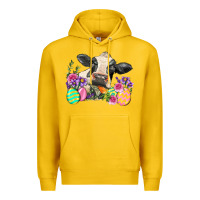 Lemon Happy Easter Cow Easter Day Premium Hoodie - Neo Western