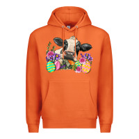 Carrot Happy Easter Cow Easter Day Premium Hoodie - Neo Western