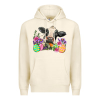Tofu Happy Easter Cow Easter Day Premium Hoodie - Neo Western