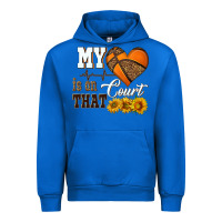 Cobalt my heart is on that court Urban Hoodie - HRA Design Shop