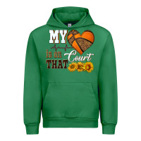 Emerald my heart is on that court Urban Hoodie - HRA Design Shop