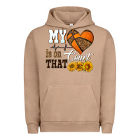 Pigment Burro my heart is on that court Urban Hoodie - HRA Design Shop