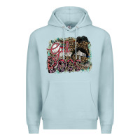 Blue Mist girl boss Premium Hoodie - SublimationCraftShop