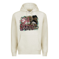 Oatmeal Heather girl boss Premium Hoodie - SublimationCraftShop