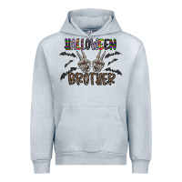 Heather Grey halloween brother Urban Hoodie - CowhideDigitalArt