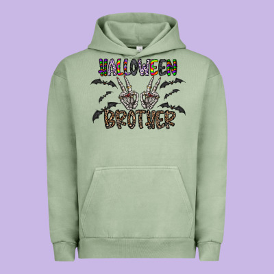 Halloween Brother Urban Hoodie Designed By Cowhidedigitalart