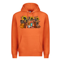 Carrot Welcome Fall Pumpkin Premium Hoodie - CowhideDigitalArt