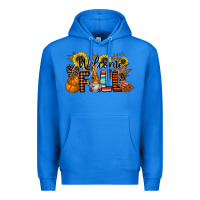 True Royal Welcome Fall Pumpkin Premium Hoodie - CowhideDigitalArt