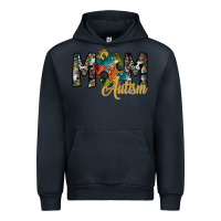 Navy mom autism Urban Hoodie - SublimationCraftShop