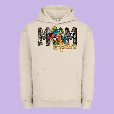 Mom Autism Urban Hoodie Designed By Sublimationcraftshop