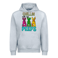 Heather Grey Chillin with my peeps Ester Day Urban Hoodie - Neo Western