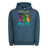 Pigment Midnight Navy Chillin with my peeps Ester Day Urban Hoodie - Neo Western