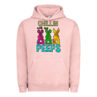 Pigment Salmon Chillin with my peeps Ester Day Urban Hoodie - Neo Western