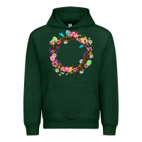 Forest Green Crown of thorns Easter Day Urban Hoodie - Neo Western