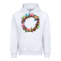 White Crown of thorns Easter Day Urban Hoodie - Neo Western