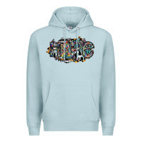 Blue Mist hope Premium Hoodie - SublimationCraftShop