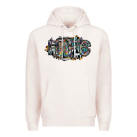 Pale Pink hope Premium Hoodie - SublimationCraftShop